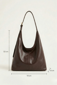 Sac épaule hobo souple