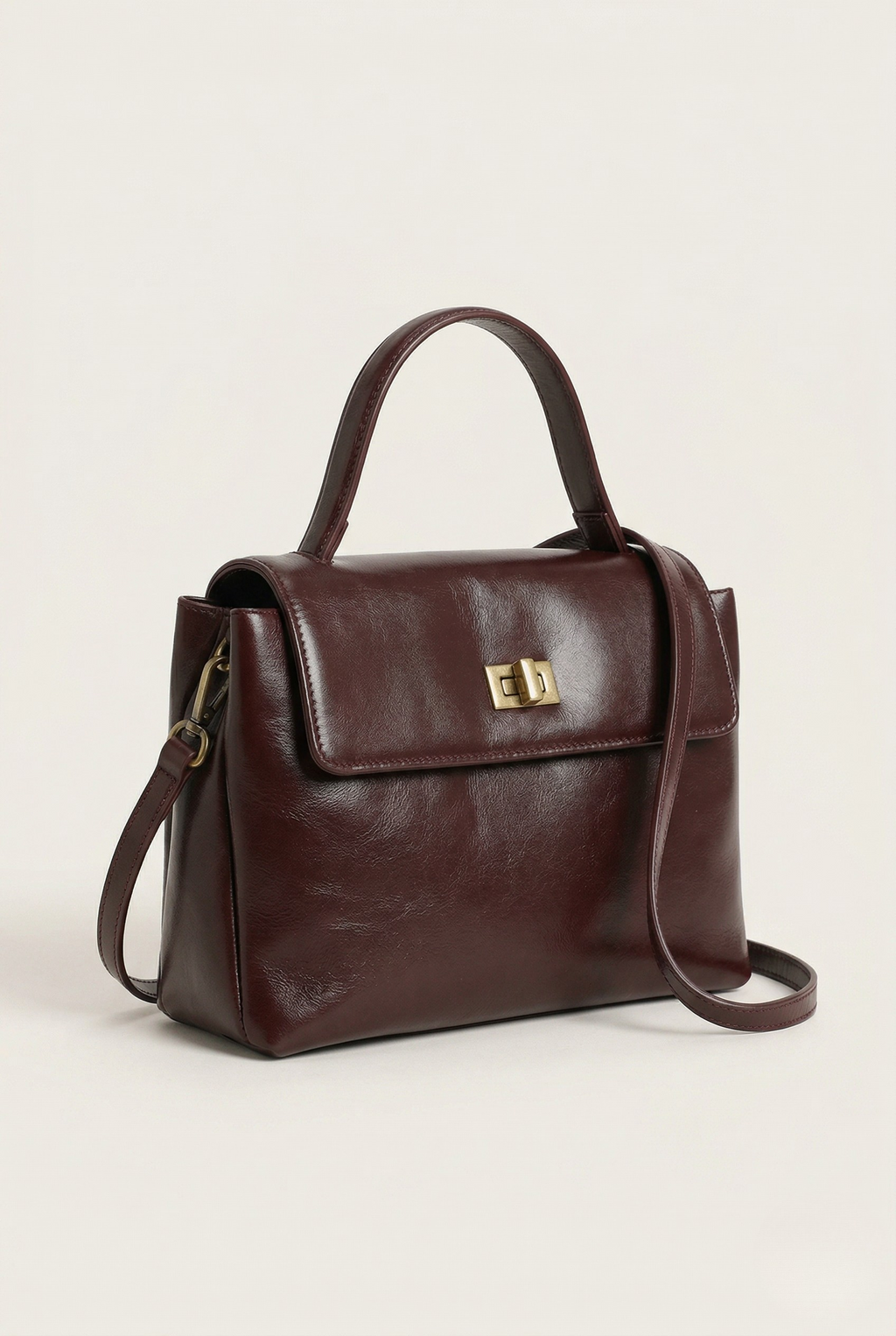 Sac épaule en cuir