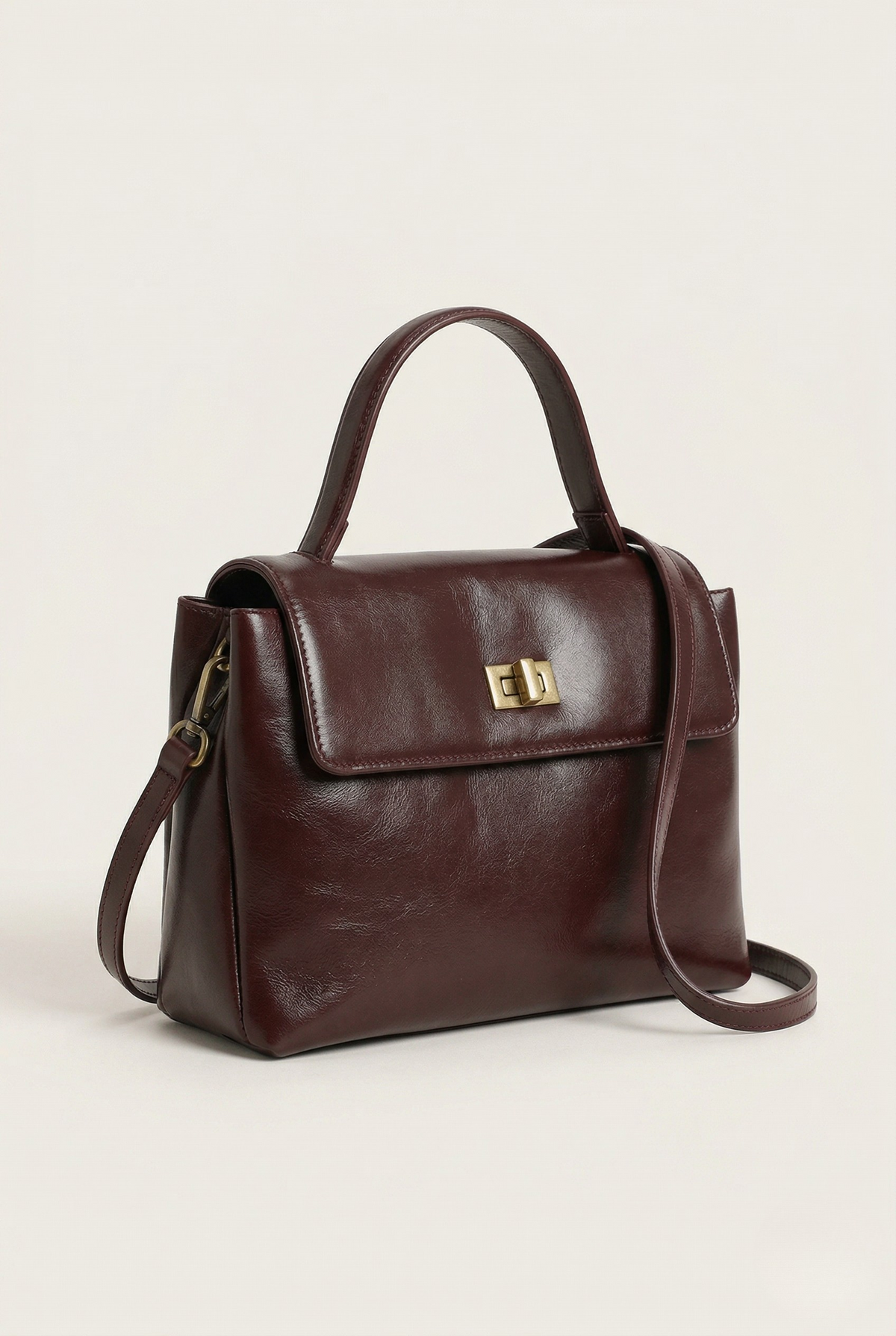 Sac épaule en cuir
