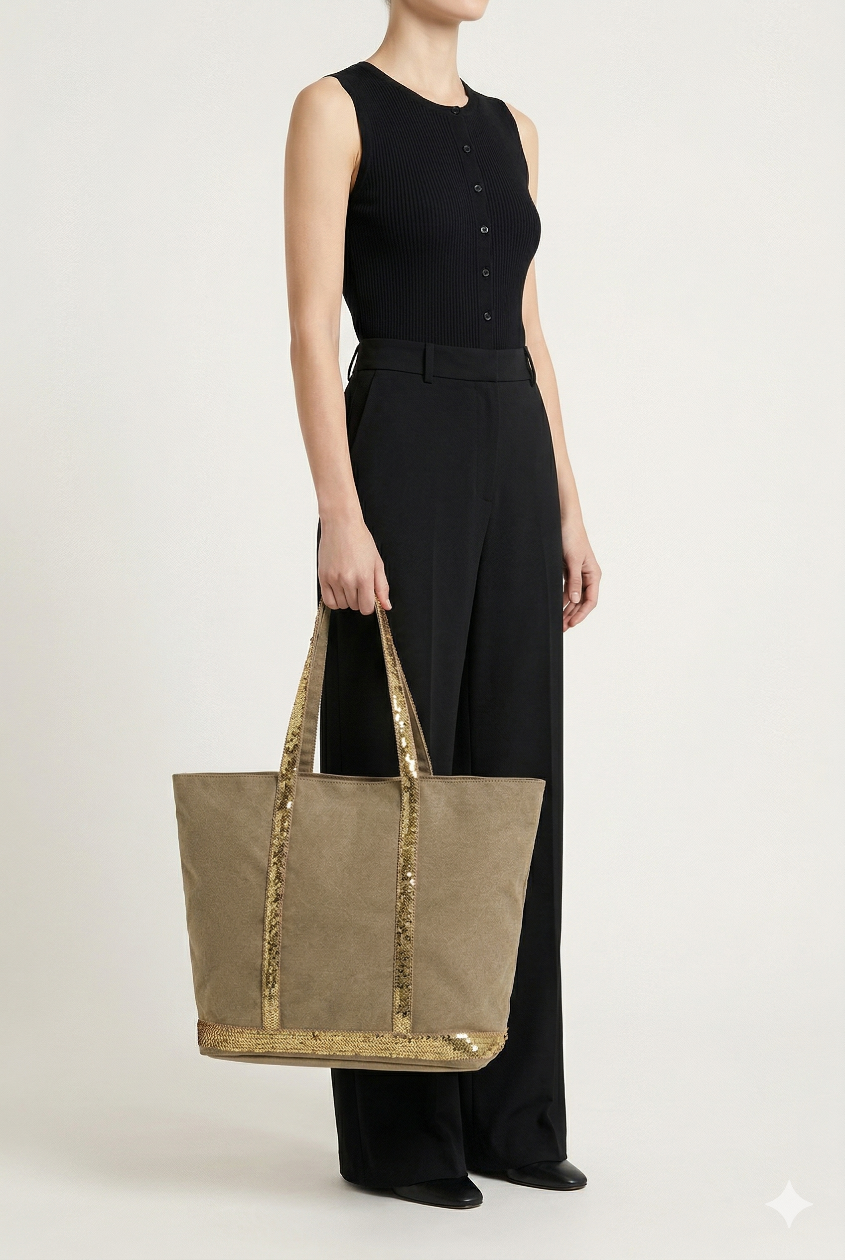 Sac cabas paillette