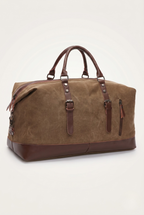 Sac de voyage toile vintage