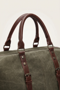 Sac de voyage toile vintage