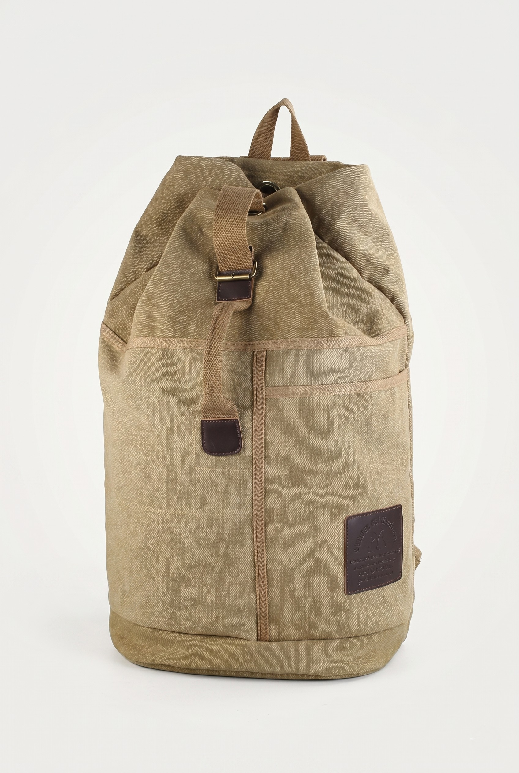 Sac à dos canvas style baluchon