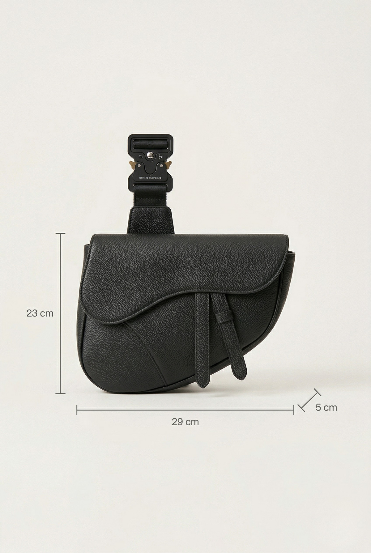 Sacoche selle cuir bandoulière croisée