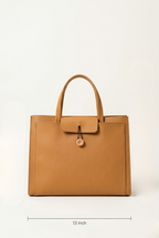 Sac ordinateur structuré cuir