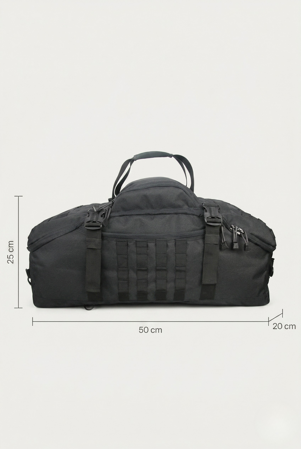 Sac de voyage style militaire convertible dos