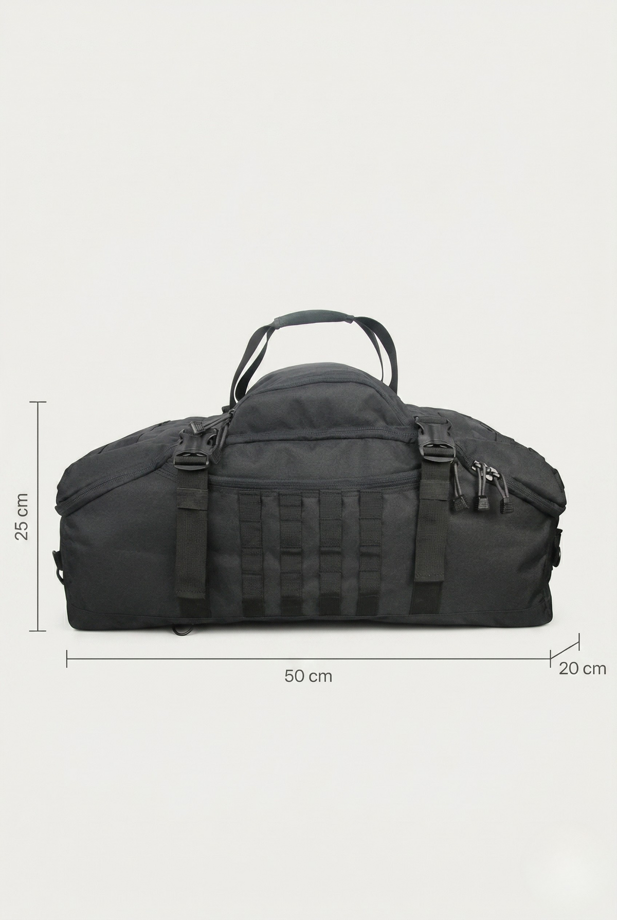 Sac de voyage style militaire convertible dos