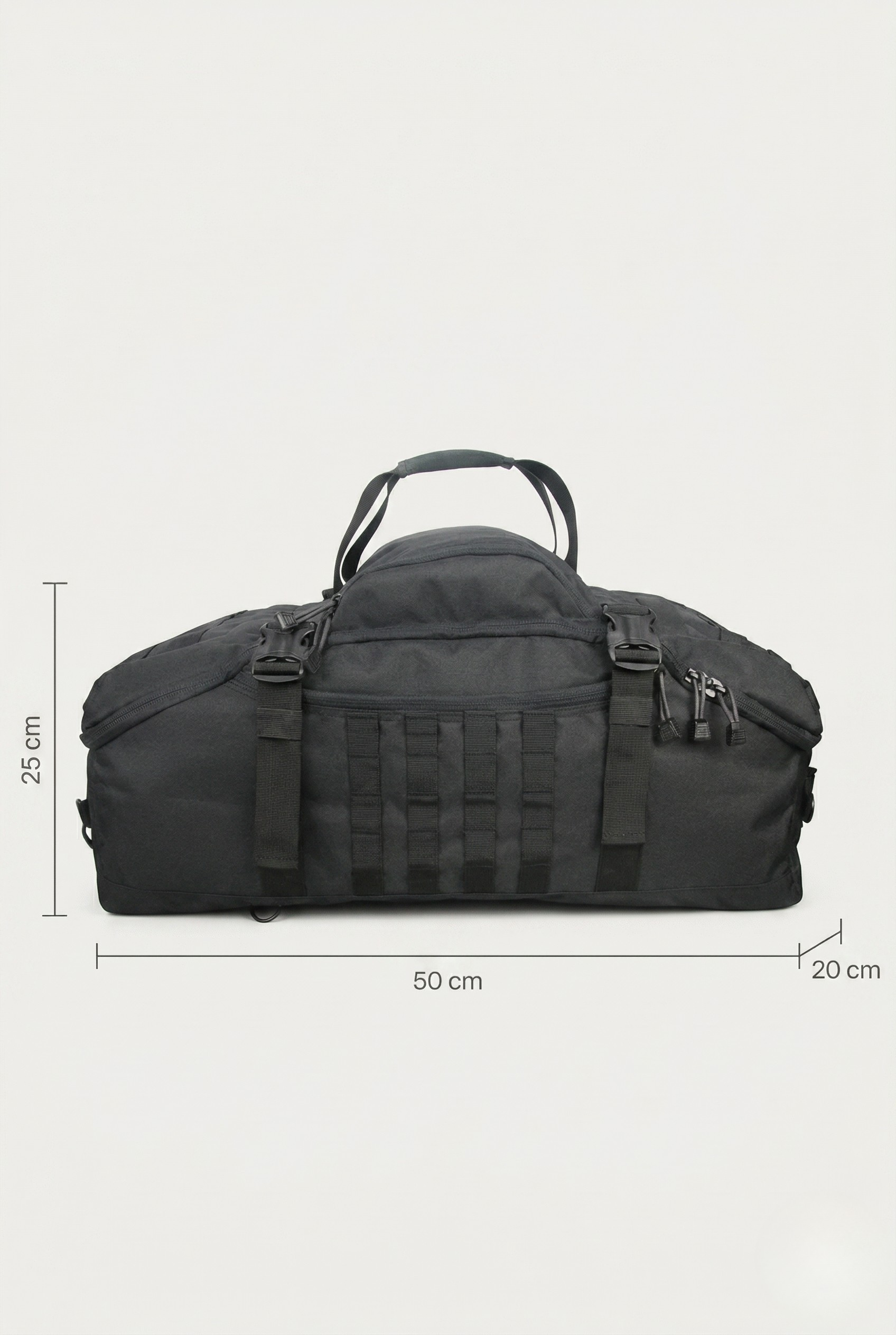 Sac de voyage style militaire convertible dos