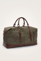 Sac de voyage toile vintage