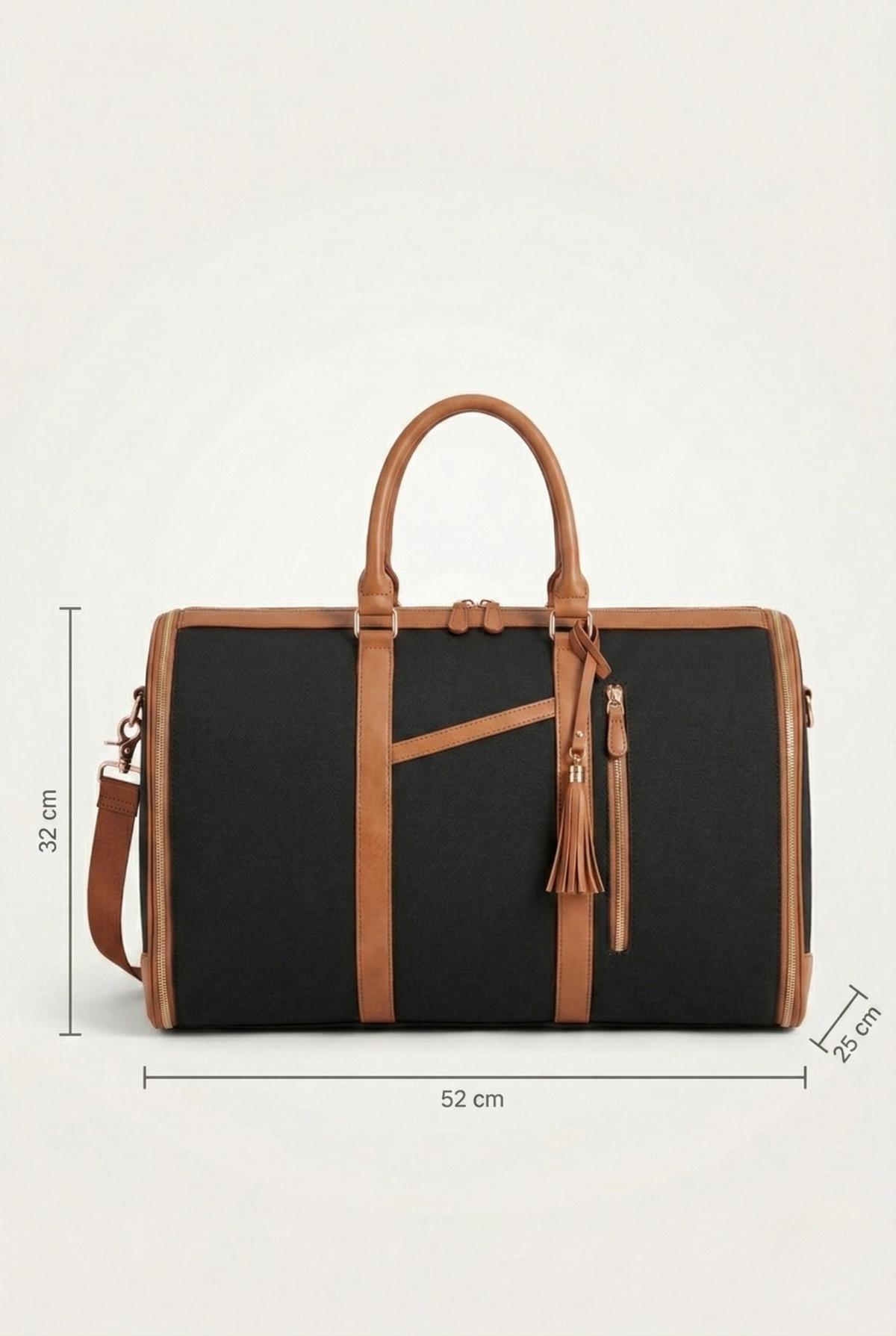 Sac de voyage dépliable avec porte-vêtements