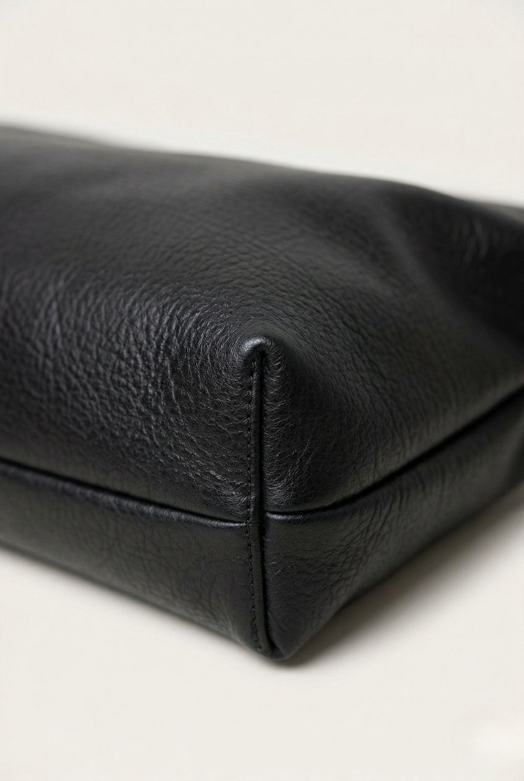 Pochette souple en cuir