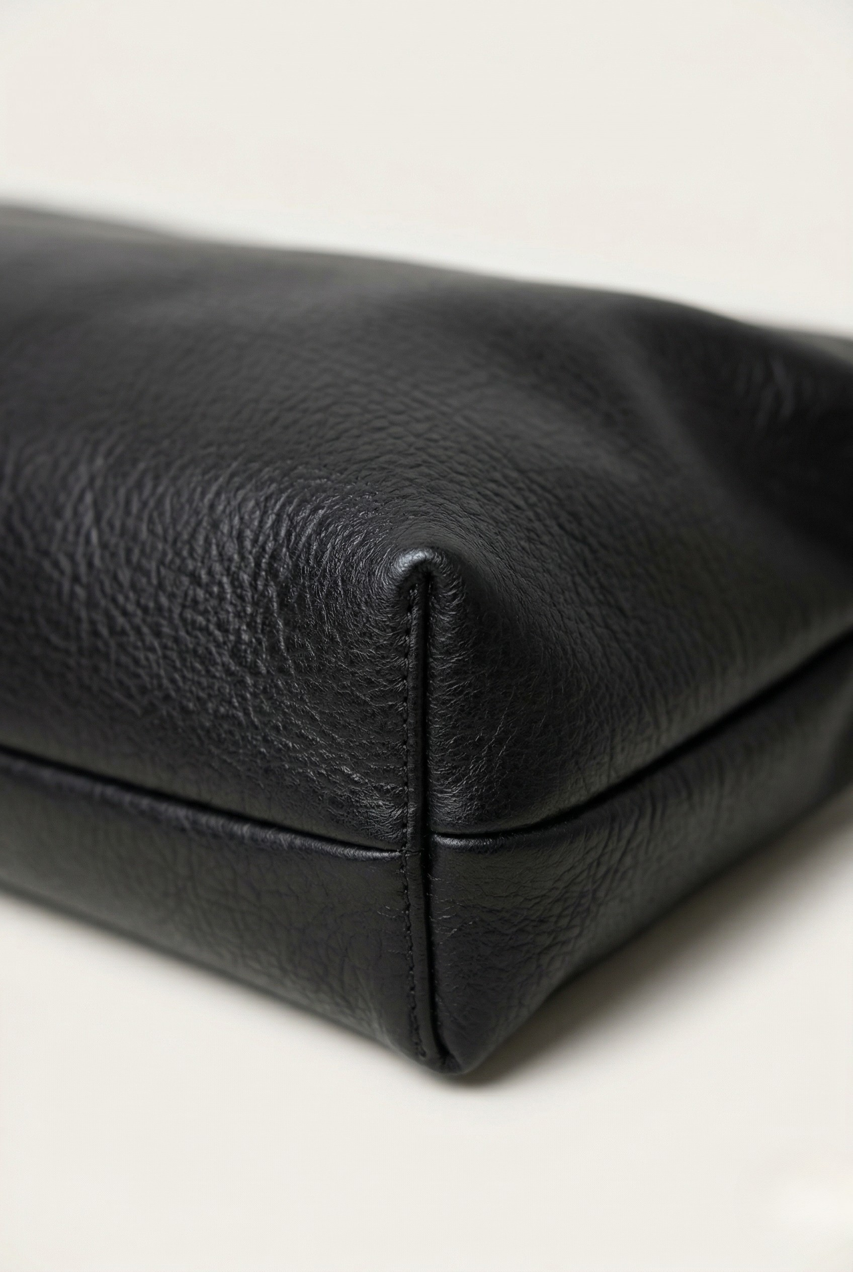 Pochette souple en cuir