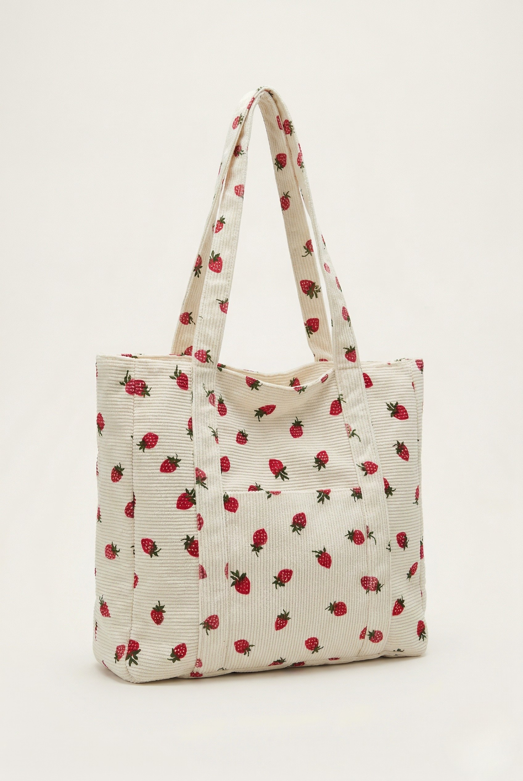 Sac cabas motif fraise