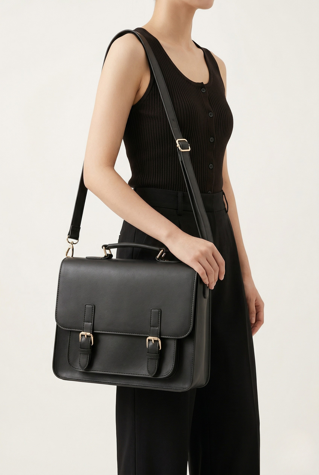 Sac cartable convertible bandoulière