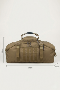 Sac de voyage style militaire convertible dos