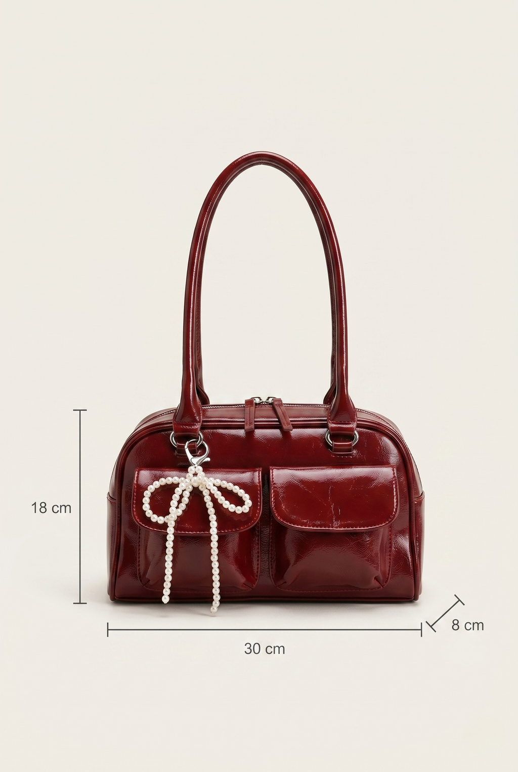 Sac baguette épaule vintage