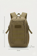 Sac à dos tactique style militaire multipoches