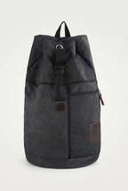 Sac à dos canvas style baluchon