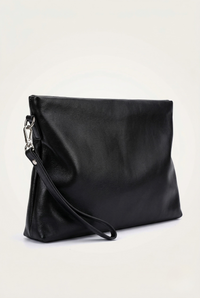 Pochette souple en cuir