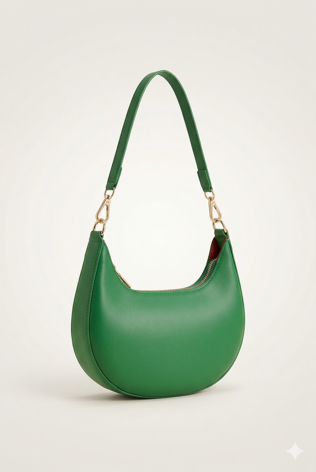 Sac demi-lune cuir