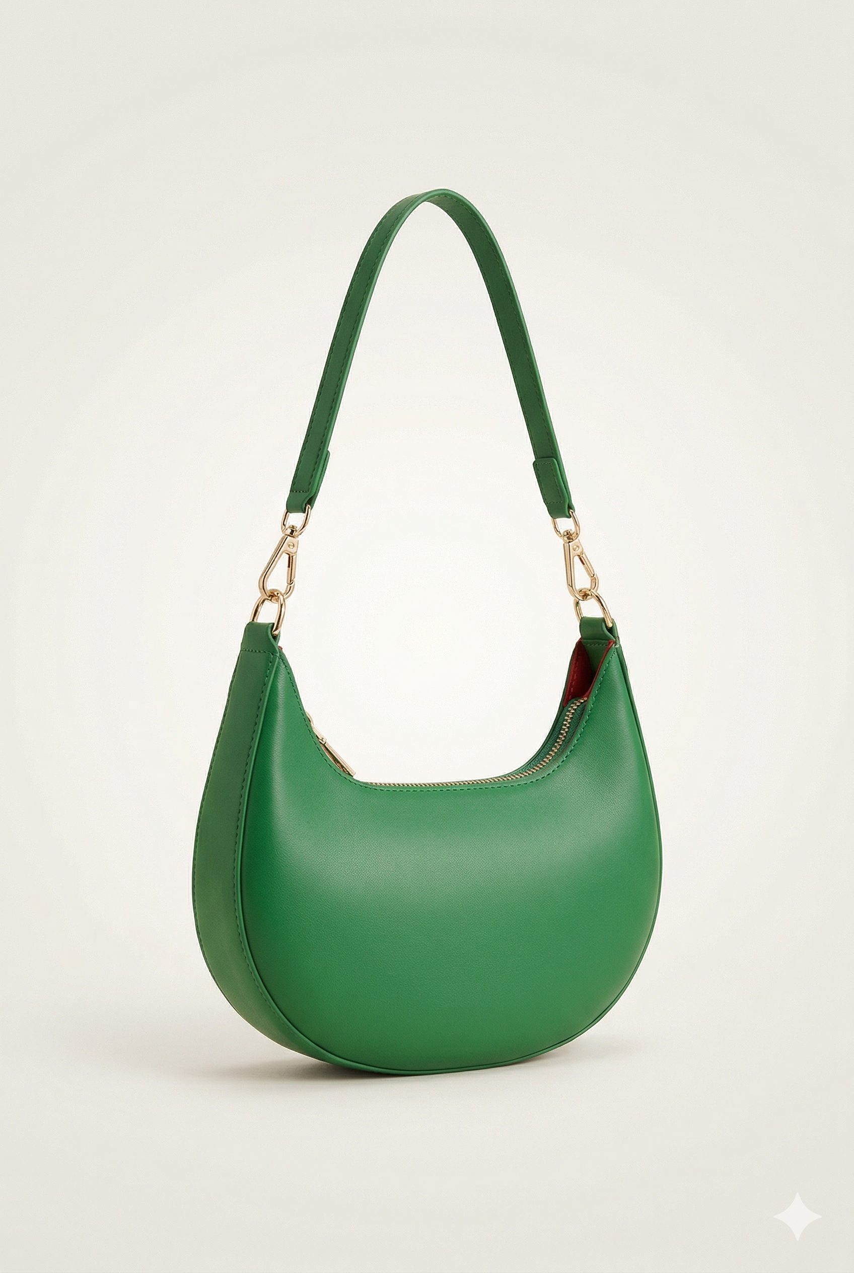 Sac demi-lune cuir