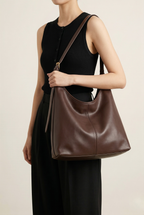 Sac épaule hobo souple