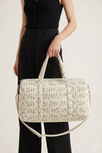 Sac à langer motif feuille