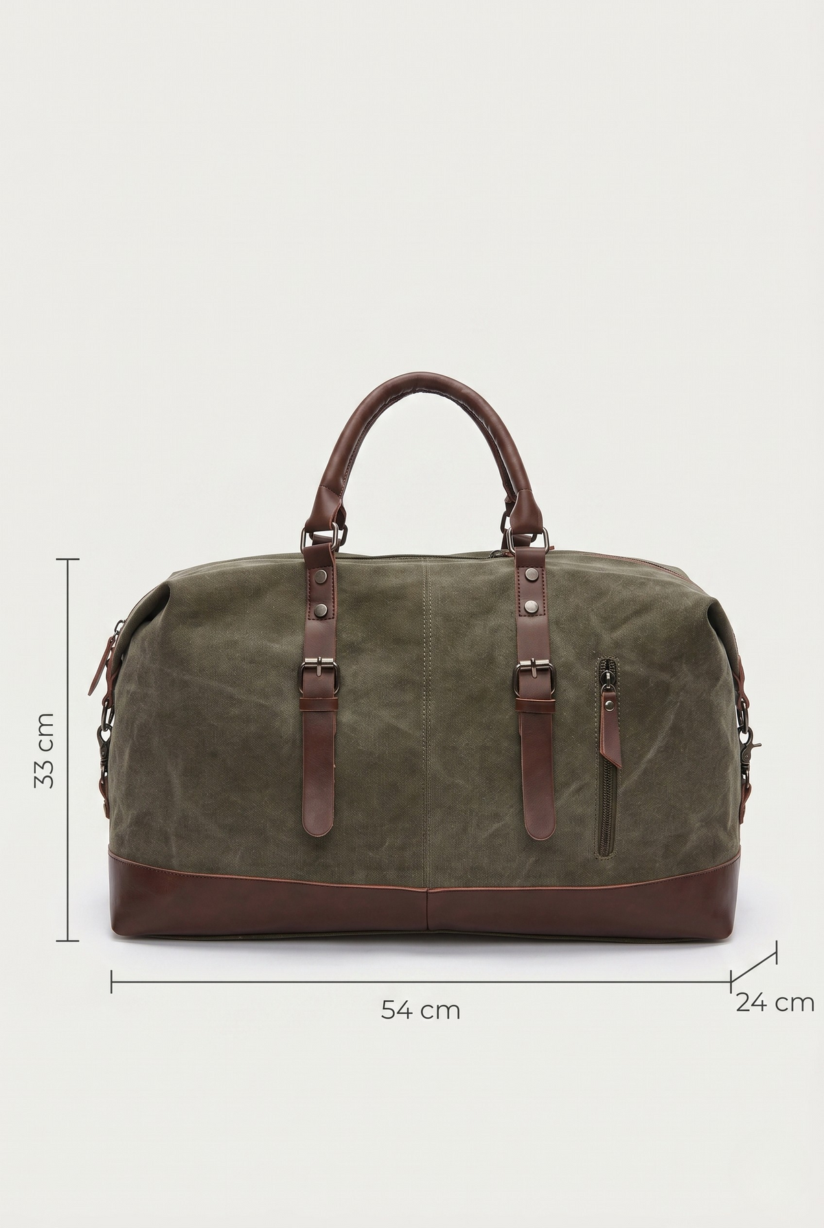 Sac de voyage toile vintage