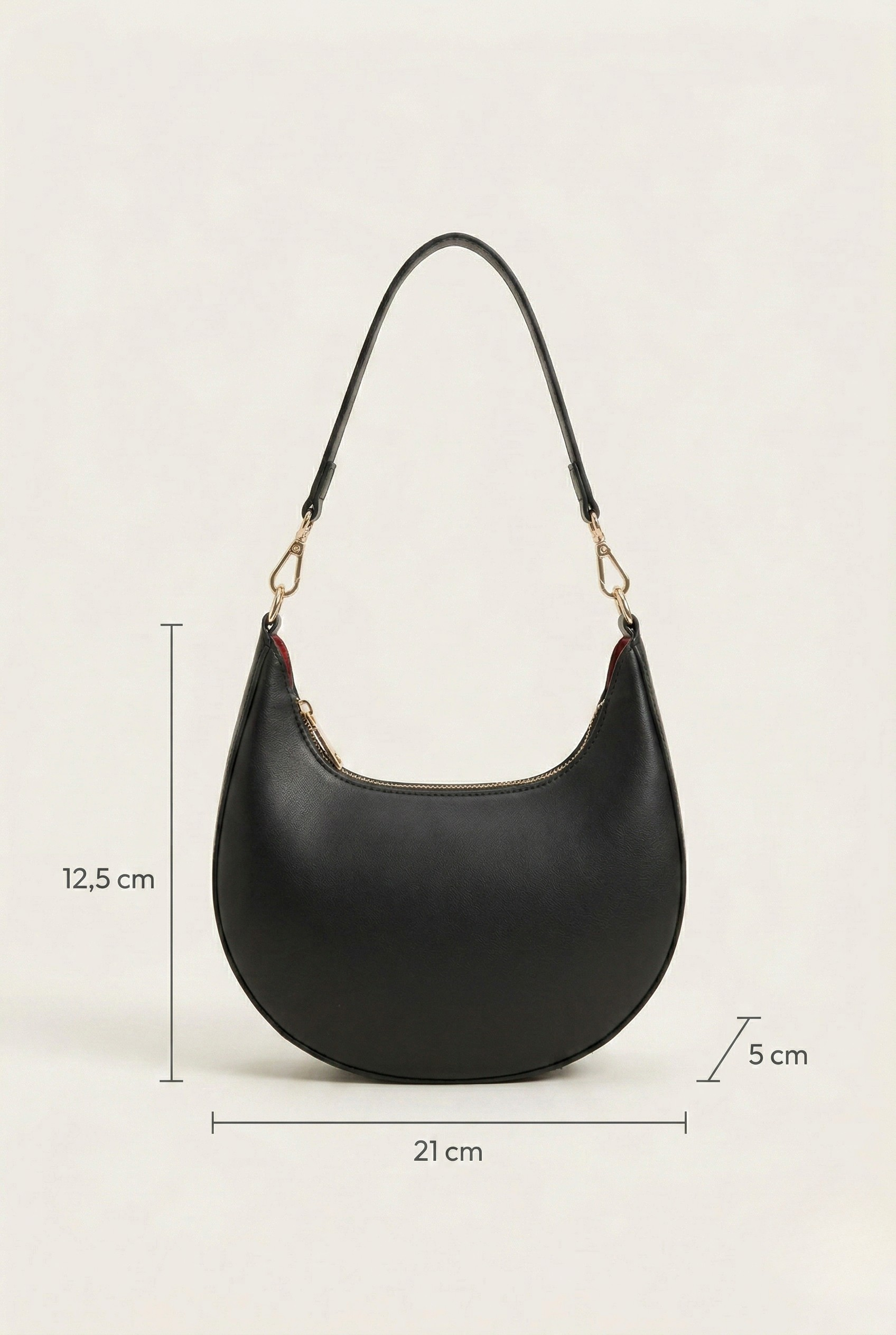 Sac demi-lune cuir