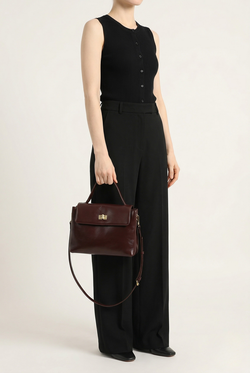 Sac épaule en cuir