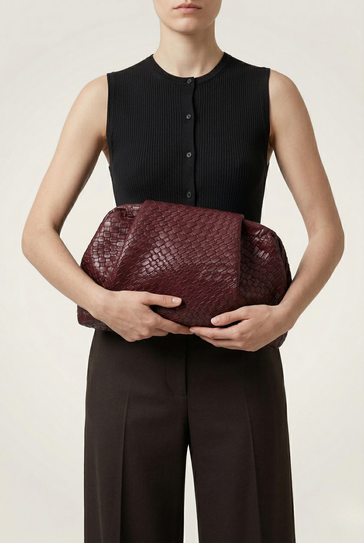 Pochette tressée