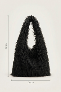 Sac bandoulière poil