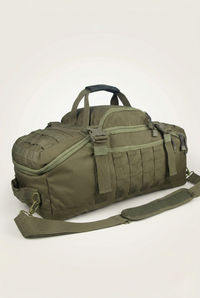 Sac de voyage style militaire convertible dos