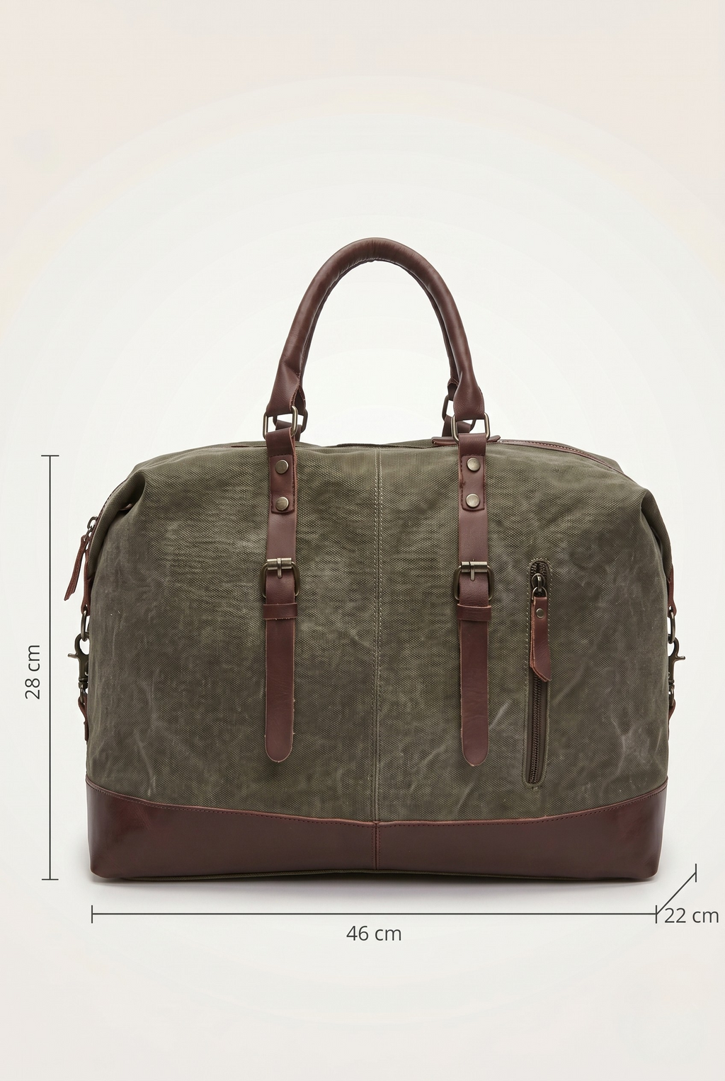 Sac de voyage toile vintage